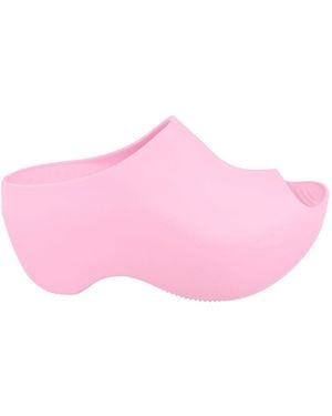 Balenciaga Technoslide Eva Slides - Pink