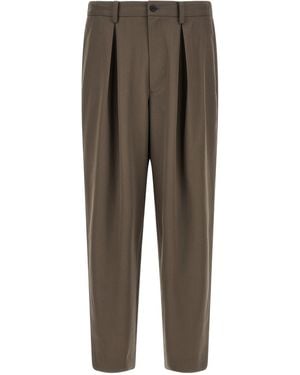 Ssstein Pants With Pleats - Gray