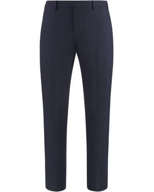 PT01 Dieci Stretch Wool Pants - Blue