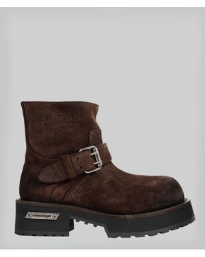 Balenciaga Mini Venom Ankle Boots - Brown