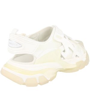 Balenciaga Track Sandals - White