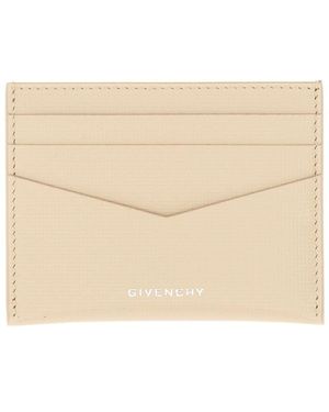 Givenchy Classique 4G Leather Wallet - Natural