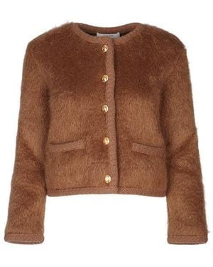 Celine Cardigan Jacket - Brown