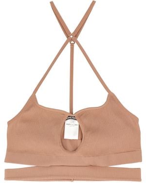 ANDREADAMO Ribbed Bra Underwear And Body - Natural