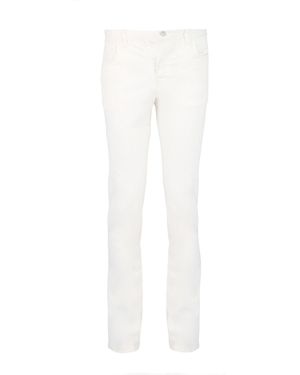 Brioni Five-Pocket Denim Jeans - White