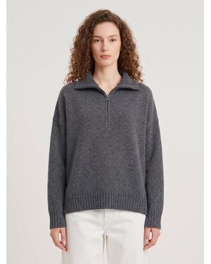Max Mara Dark Crasso Sweater - Gray