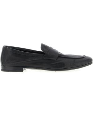 Prada Leather Loafers - Black