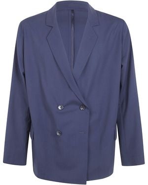 PT01 Double Breasted Jacket - Blue