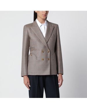 Blazé Milano Saona Charmer Doublebreasted Jacket - Gray
