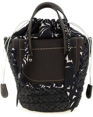 CUBA LAB X San Pa 'Habanera Silk' Handbag - Black