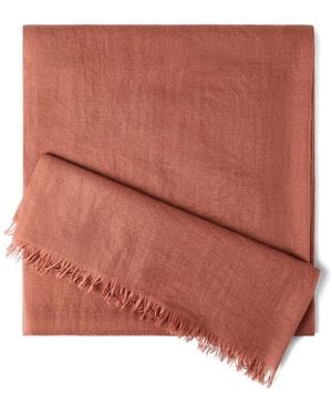 Brunello Cucinelli Scarf Cashmere-Silk - Brown