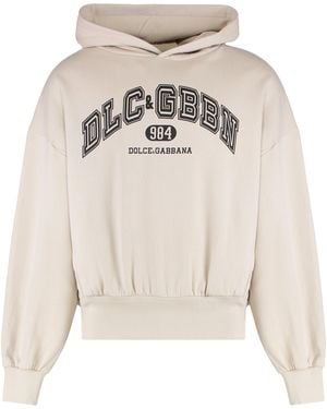 Dolce & Gabbana Dolce & Gabbana Hooded Sweatshirt - White