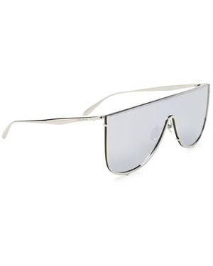 Alaïa Alaïa Eyewear Mask Sunglasses - White