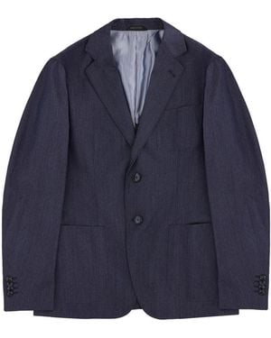 Giorgio Armani Wool Jacket - Blue