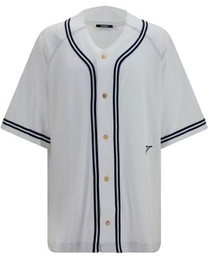 Jacquemus Shirt Baseball Knit - Gray