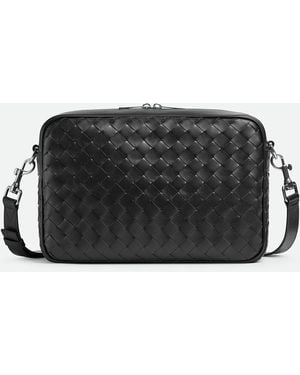 Bottega Veneta "Camera" Crossbody Bag - Black