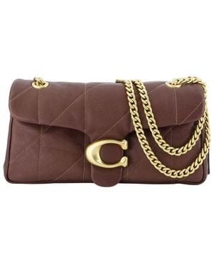 COACH "Tabby 26" Quilted Leather Bag - Brown