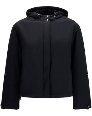 Herno Hooded Down Jacket - Blue