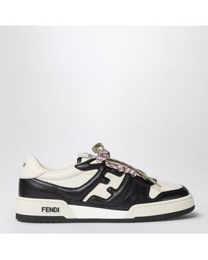 Fendi Match Sneakers And - Black