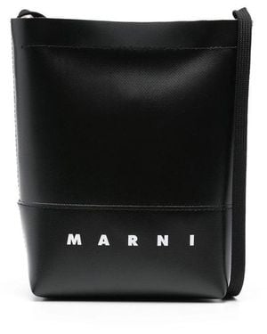 Marni Bum Bag Faux Leather - Black