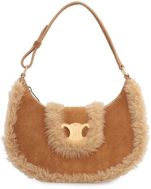 Celine Ava Media Handbag - Brown