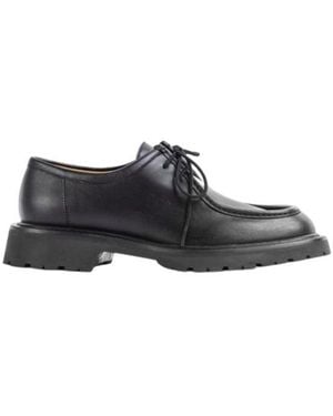 LEGRES New Lace Up Shoe - Black