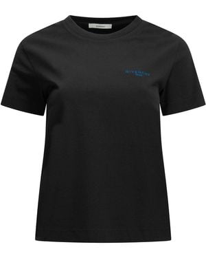 Givenchy Crewneck T-Shirt With Logo - Black