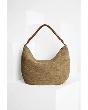 IBELIV "Utopia Dark Tea" Large Shoulder Bag - Brown