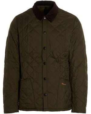 Barbour Olive Heritage Liddesdale Jacket - Green