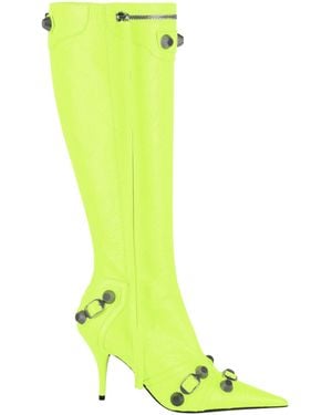 Balenciaga Le Cagole Knee-High Boots - Green