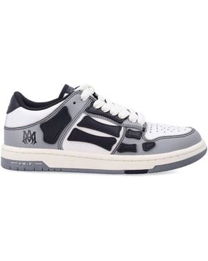 Amiri Skel Low Varsity Sneakers - Blue