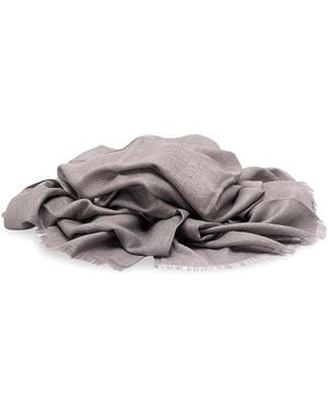 Brunello Cucinelli Sparkling Scarf - Gray