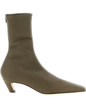 KHAITE 'Arizona' Ankle Boots - Green