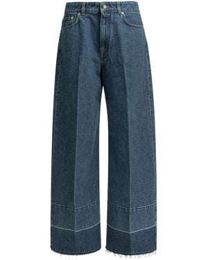 Givenchy Wide Leg Jeans - Blue