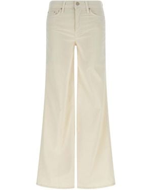 Mother The Twister Sneak' Pants - Natural