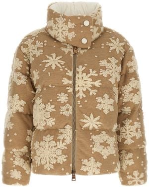 Herno 'Snowflake' Down Jacket - Metallic
