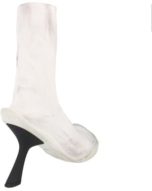 Balenciaga Knit Hyperflat Sock Booties - White