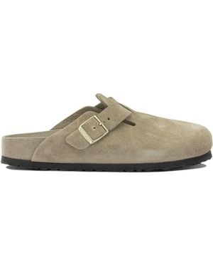 Birkenstock "Boston Bs" Clogs - Gray