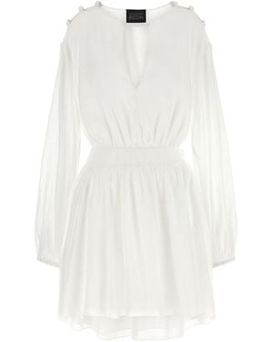 Giovanni bedin Cotton Muslin Dress - White