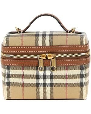 Burberry 'Vanity' Mini Crossbody Bag - Metallic