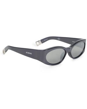 Jacquemus Ovalo Sunglasses - Gray
