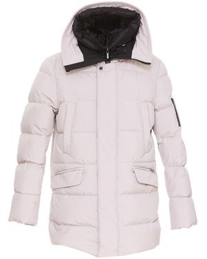 Moorer Tech Fabric Puffer Jacket - Pink