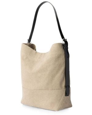 Lemaire Belted Tote Bag - Natural