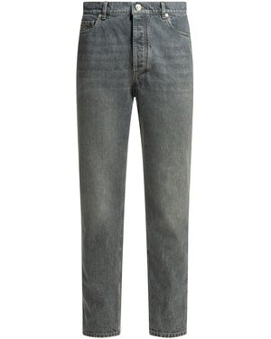 Brunello Cucinelli Straight-Leg Jeans - Gray