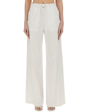 Moschino Wide Leg Pants - White