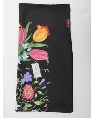 Gucci Silk Twill Carré - Black