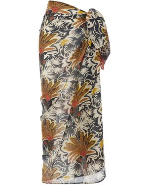 Anjuna Skirt Pareo Cotton-Silk - Multicolor
