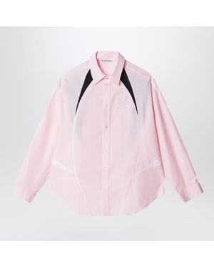 Acne Studios Embroidered Logo Button-Up Shirt Baby - Pink