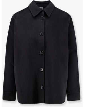 Aspesi Unlined Wool Coat - Blue
