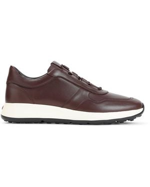 Tod's Caffe Leather Sneakers - Brown